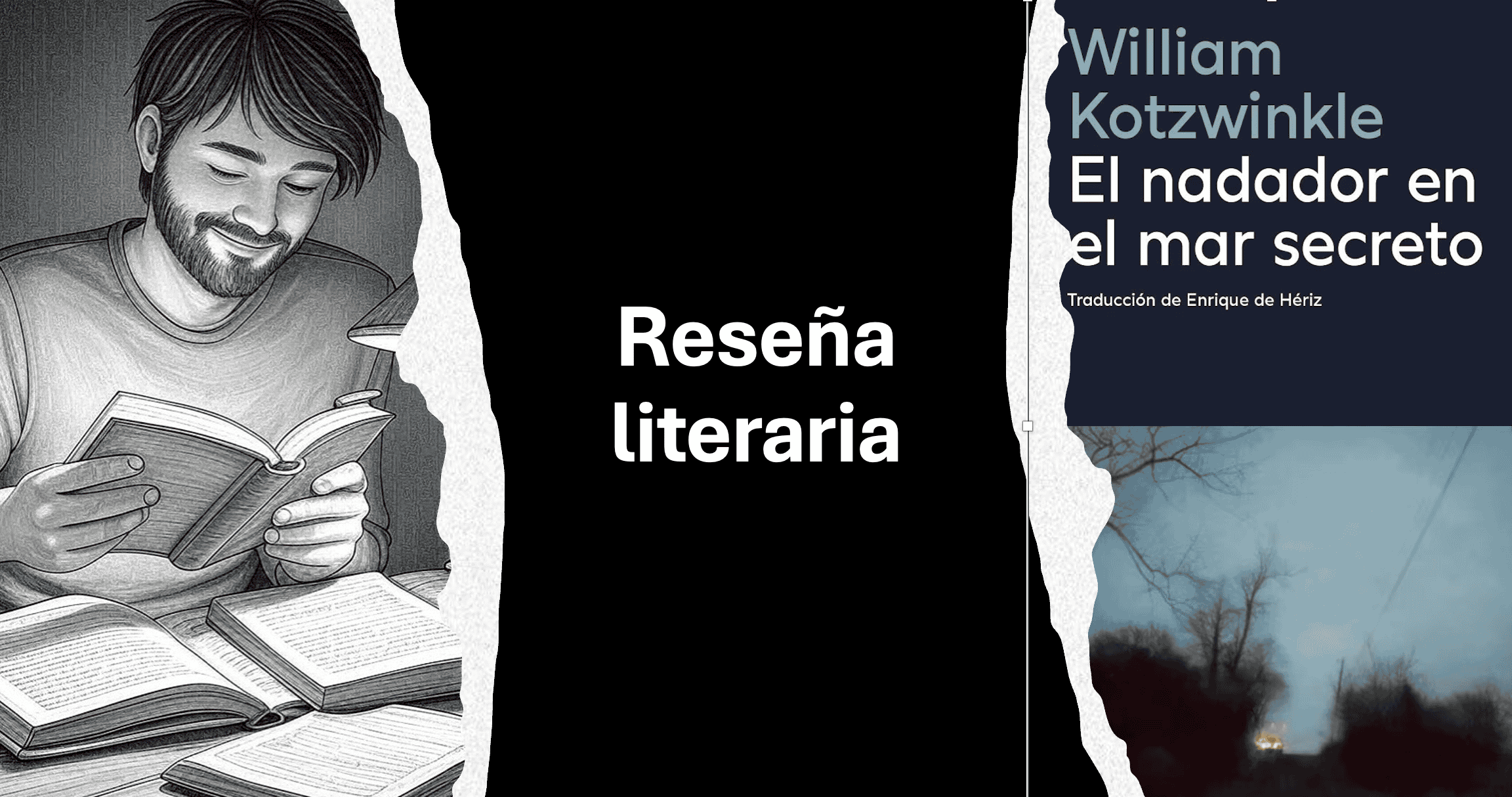 “El nadador en el mar secreto”: poesía en medio del dolor