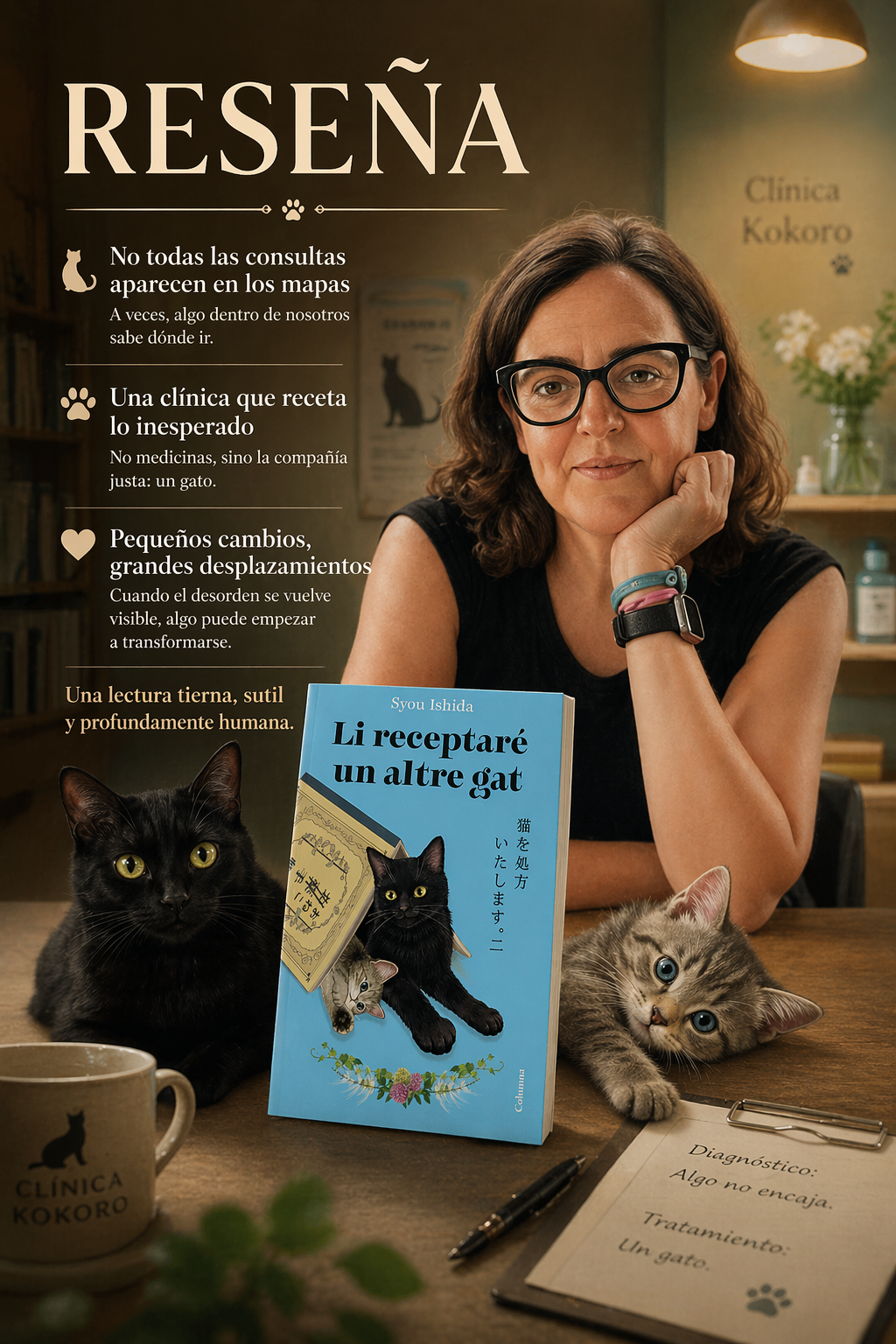 Li receptaré un altre gat