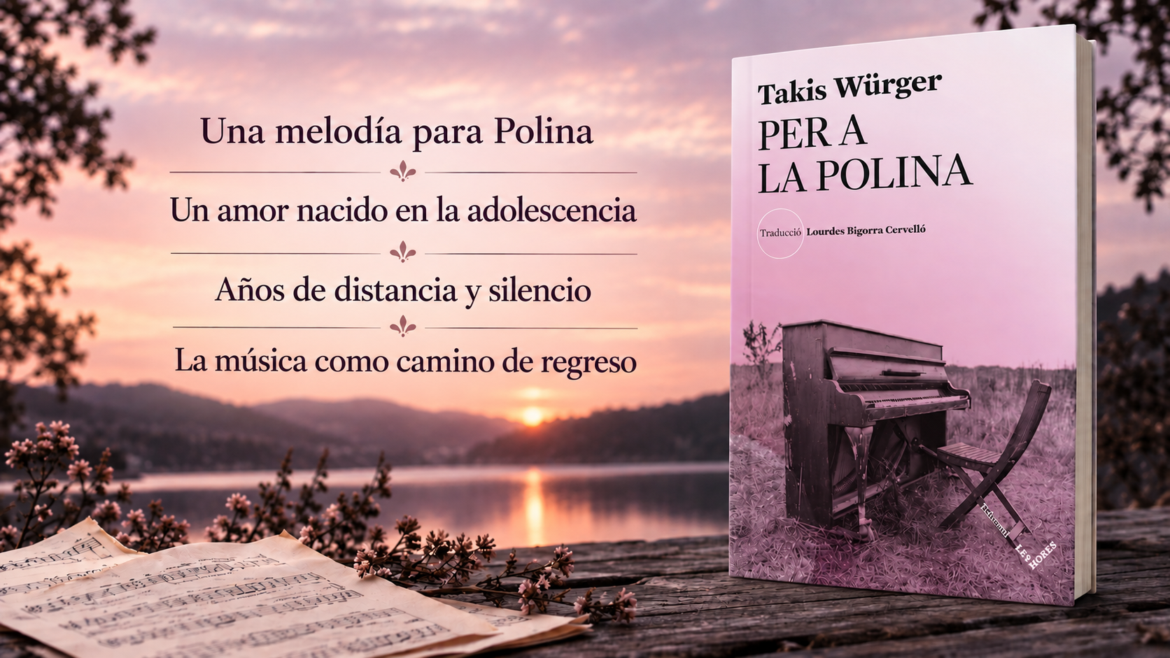 Per a la Polina de Takis Würger, publicado en catalán por Editorial Les Hores
